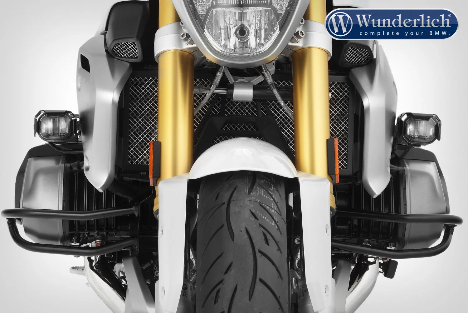 Wunderlich MICROFLOOTER LED auxiliary headlight – black
