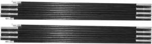 ZJchao Tent Poles, 4.48m Fiberglass Outdoor Camping Support Rods Tent Poles for Tarp Tent Poles Replacement Awning Frames Kit for 5-6 Person Camping Tent